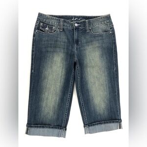 Women’s Capri Crop Cuffed Jeans International Concepts INC Denim Size 10